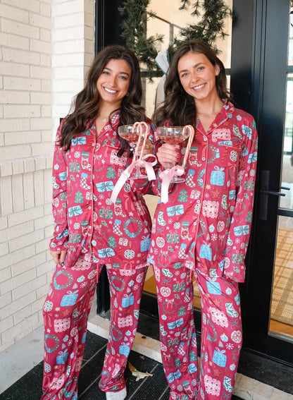 Whimsical Christmas - Long Pajama Set