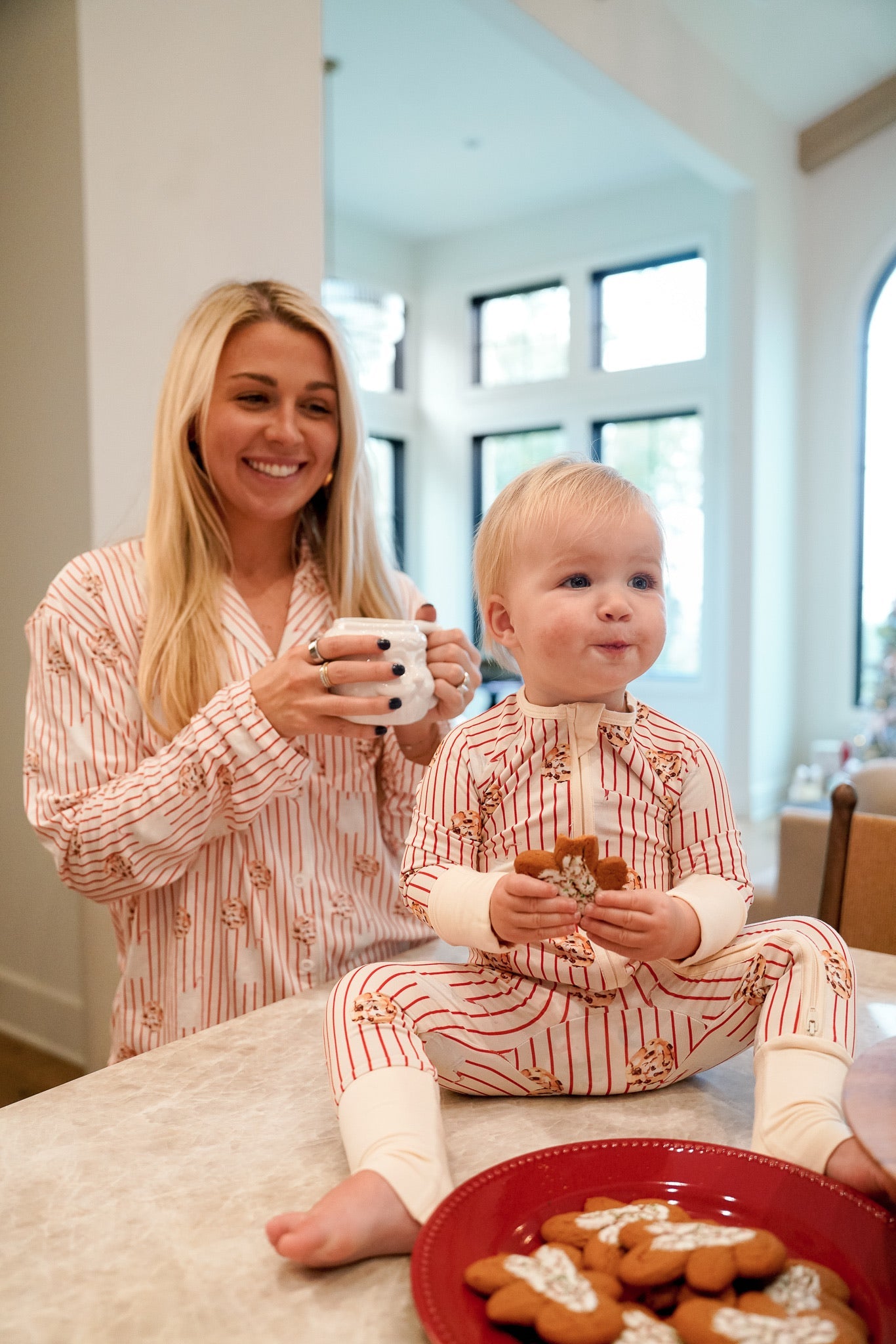 Milk &amp; Cookies - Long Pajama Set