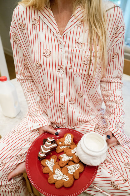 Milk &amp; Cookies - Long Pajama Set