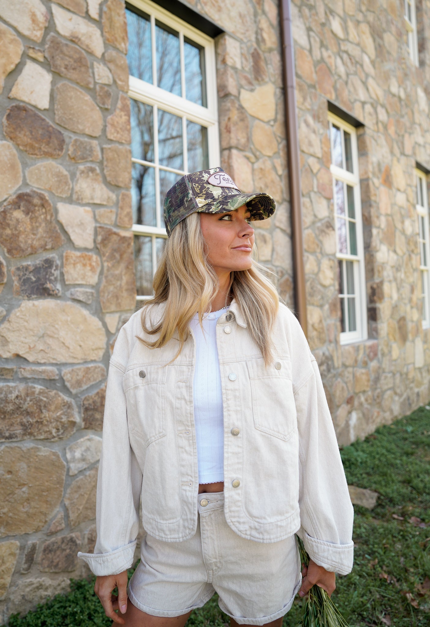 Take me to Texas - Camo Vintage Trucker Hat