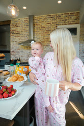 Pajamas Pink Coffee - Bamboo Sleeper