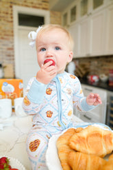 Pajamas Blue Breakfast - Bamboo Sleeper