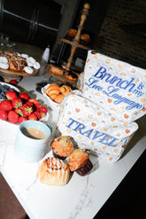 Travel Bag Brunch is my Love Language - Clear Coat Bag