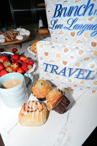 Travel Bag Travel XL - Blue Breakfast