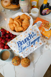 Travel Bag Brunch is my Love Language - Clear Coat Bag