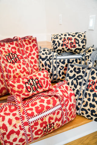 Quilted Block-Print - Leopard Collection | Customizable