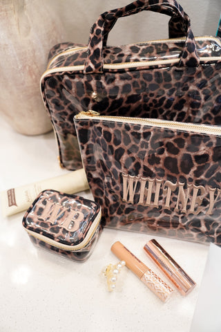 Leopard - Clear Coat Bag | Customizable