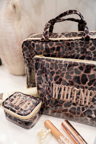 Leopard - Clear Coat Bag | Customizable
