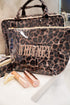 Travel Bag Leopard - Clear Coat Bag For Embroidery