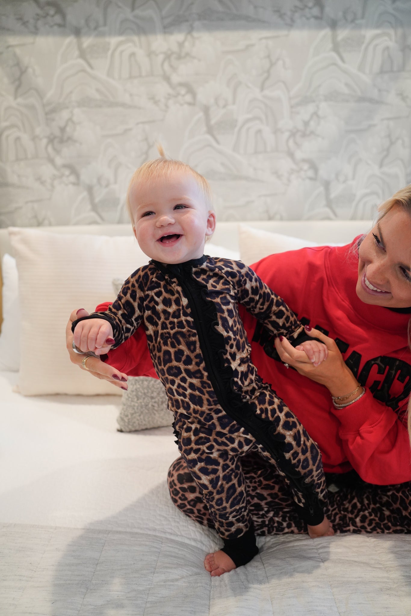 Pajamas Leopard - Bamboo Sleeper