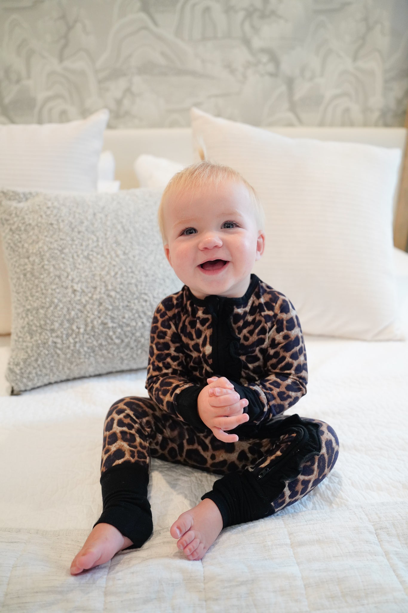 Pajamas Leopard - Bamboo Sleeper