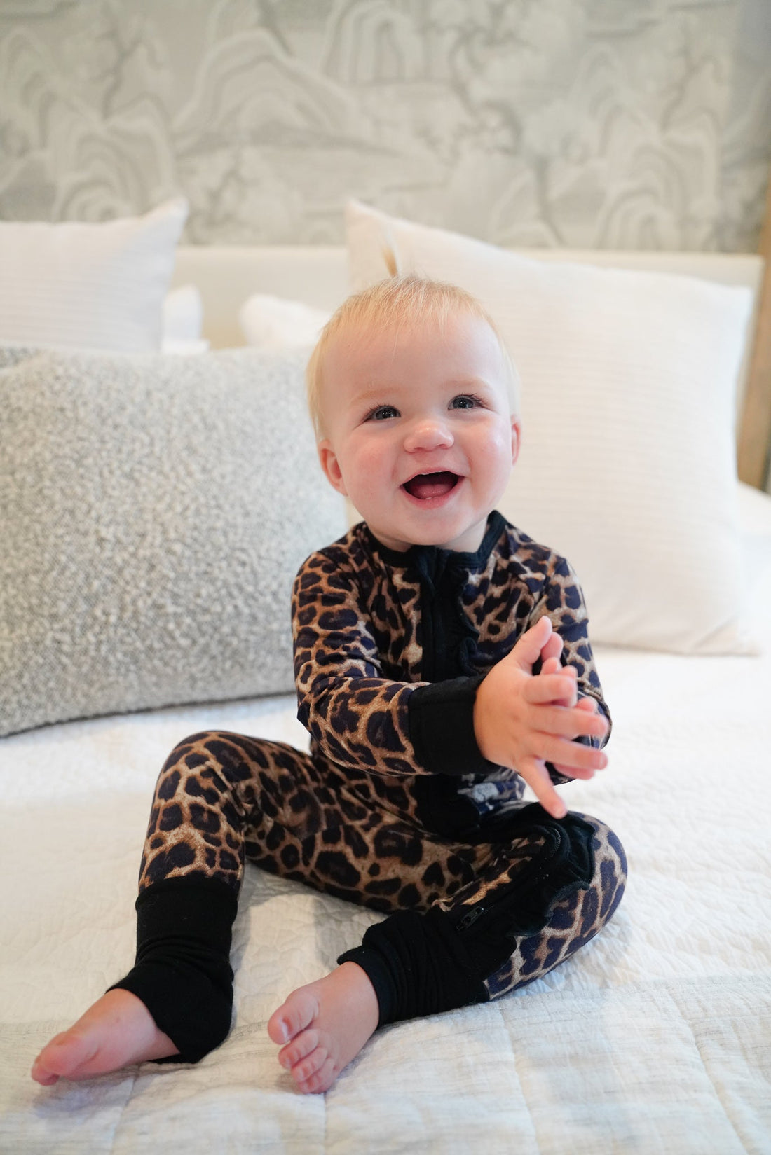 Pajamas Leopard - Bamboo Sleeper
