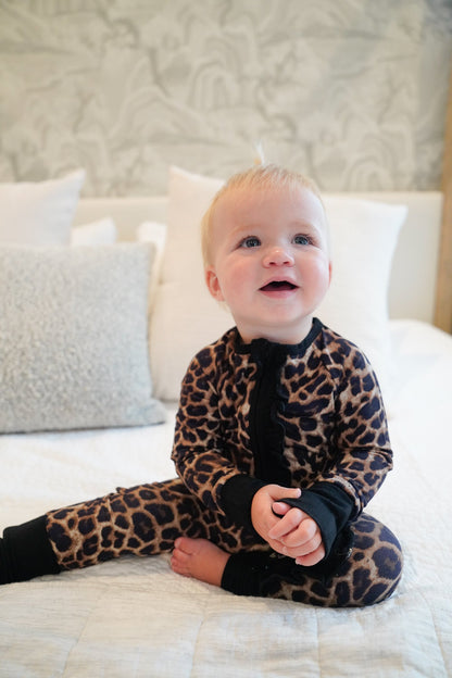 Pajamas Leopard - Bamboo Sleeper