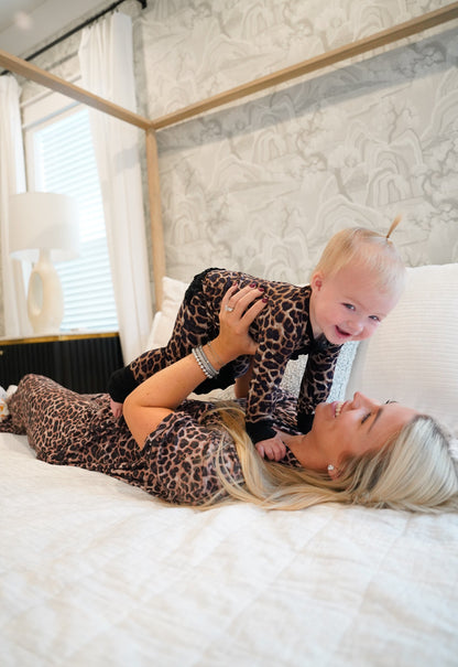 Pajamas Leopard - Bamboo Sleeper