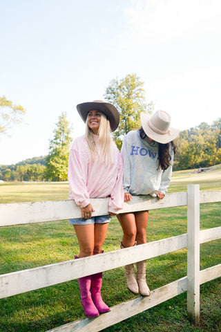 Sweatshirt Howdy - Camo Vintage Crew-Neck Sweatshirt