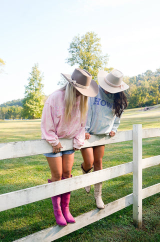 Sweatshirt Howdy - Camo Vintage Crew-Neck Sweatshirt
