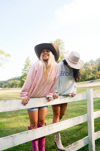 Sweatshirt Howdy - Camo Vintage Crew-Neck Sweatshirt