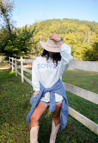 Sweatshirt Howdy - Camo Vintage Crew-Neck Sweatshirt