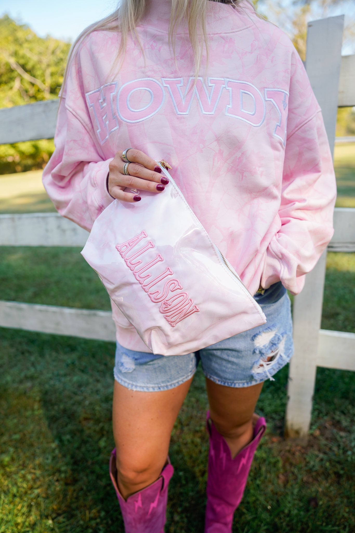 Travel Bag Camo - Clear Coat Bag For Embroidery