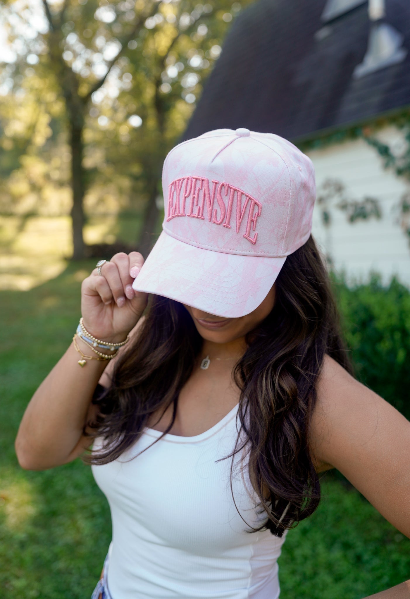 Expensive - Pink Camo Trucker Hat