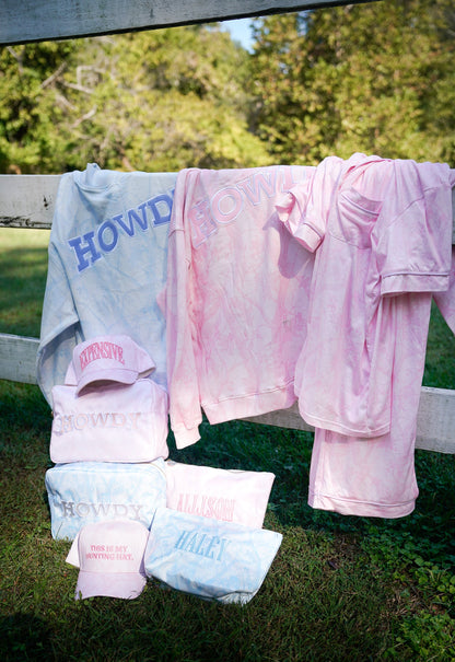 Pink Camo - Short Sleeve + Pant Pajama Set