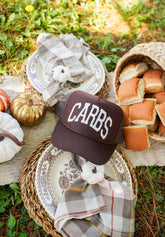 Hat Carbs - Brown Foam Trucker Hat