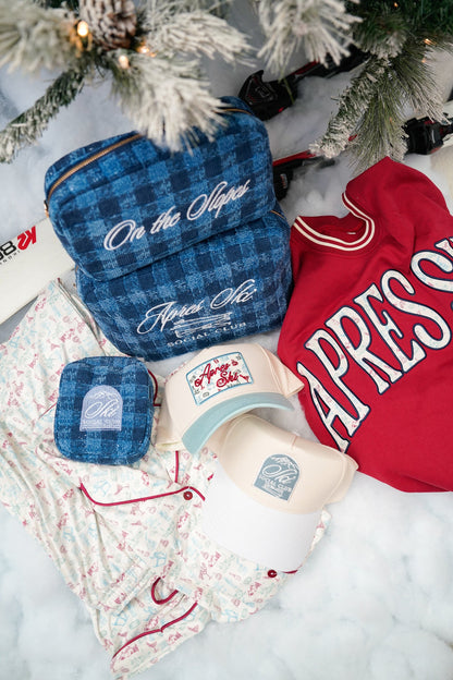 Hat Apres Ski - Baby Blue Vintage Trucker Hat