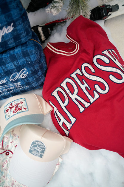 Hat Apres Ski - Baby Blue Vintage Trucker Hat