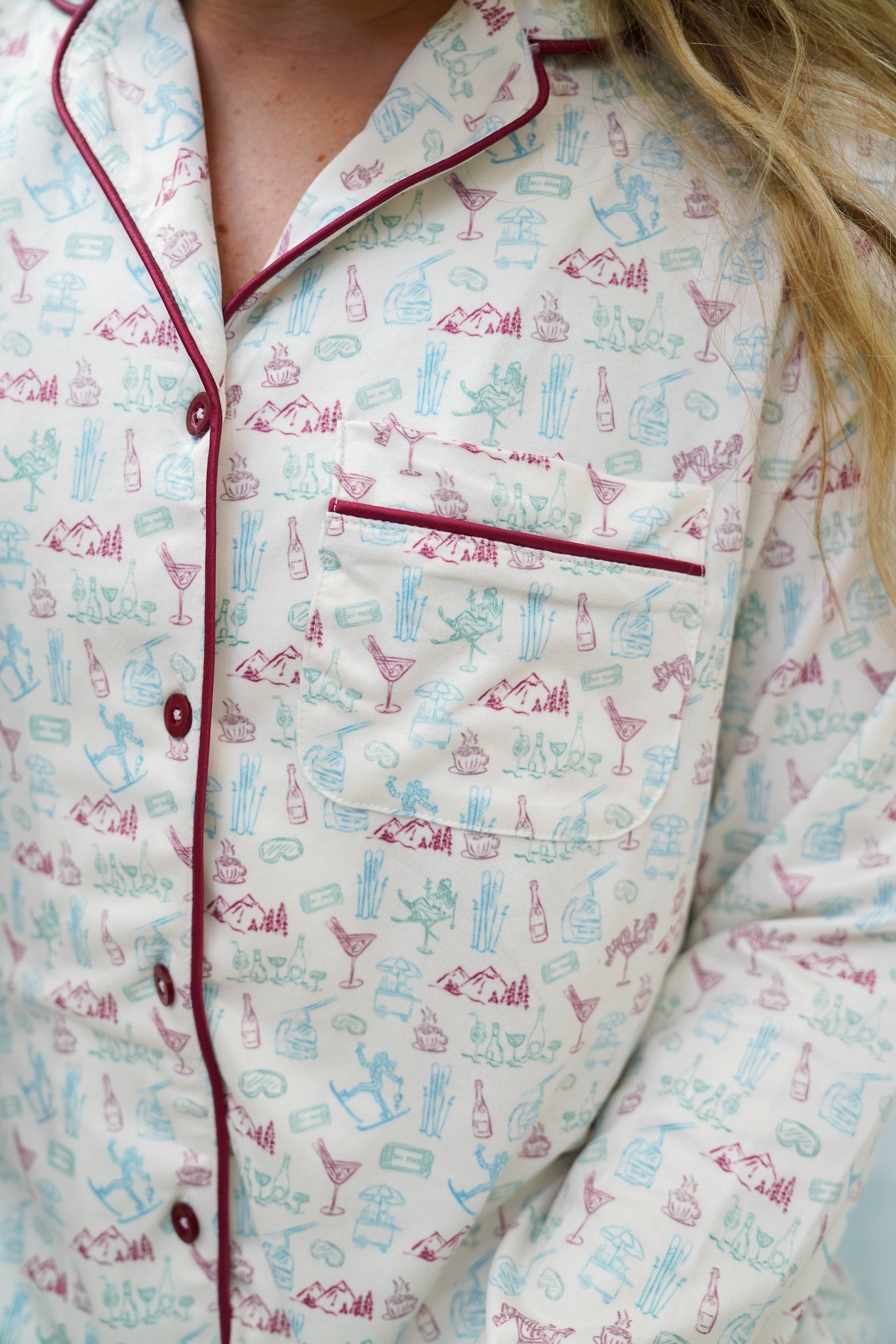 Pajamas Apres Ski - Long Pajama Set