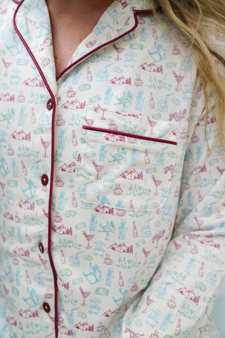 Pajamas Apres Ski - Long Pajama Set