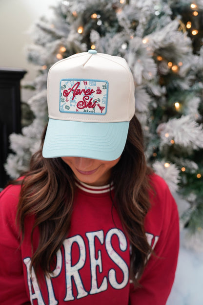 Hat Apres Ski - Baby Blue Vintage Trucker Hat
