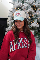 Hat Apres Ski - Baby Blue Vintage Trucker Hat