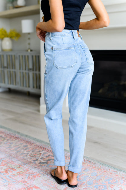 Denim Cooper High Rise Vintage Denim Jogger