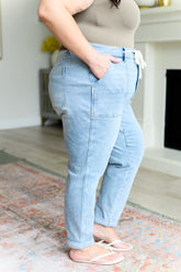 Denim Cooper High Rise Vintage Denim Jogger