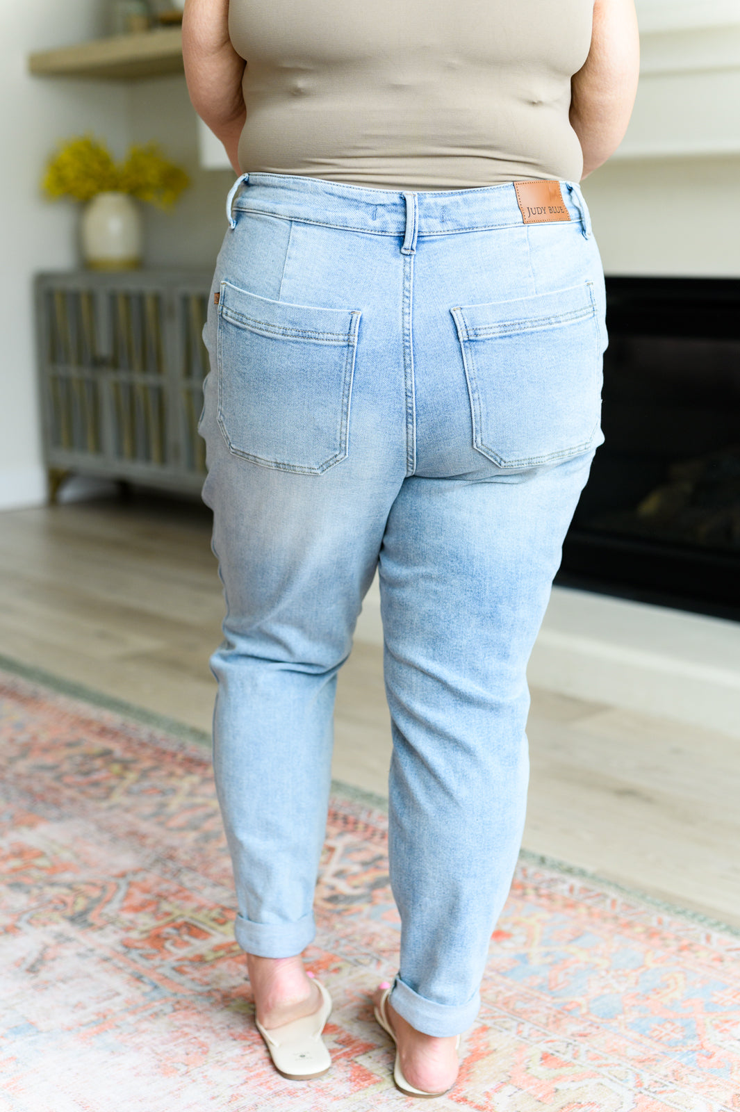 Denim Cooper High Rise Vintage Denim Jogger