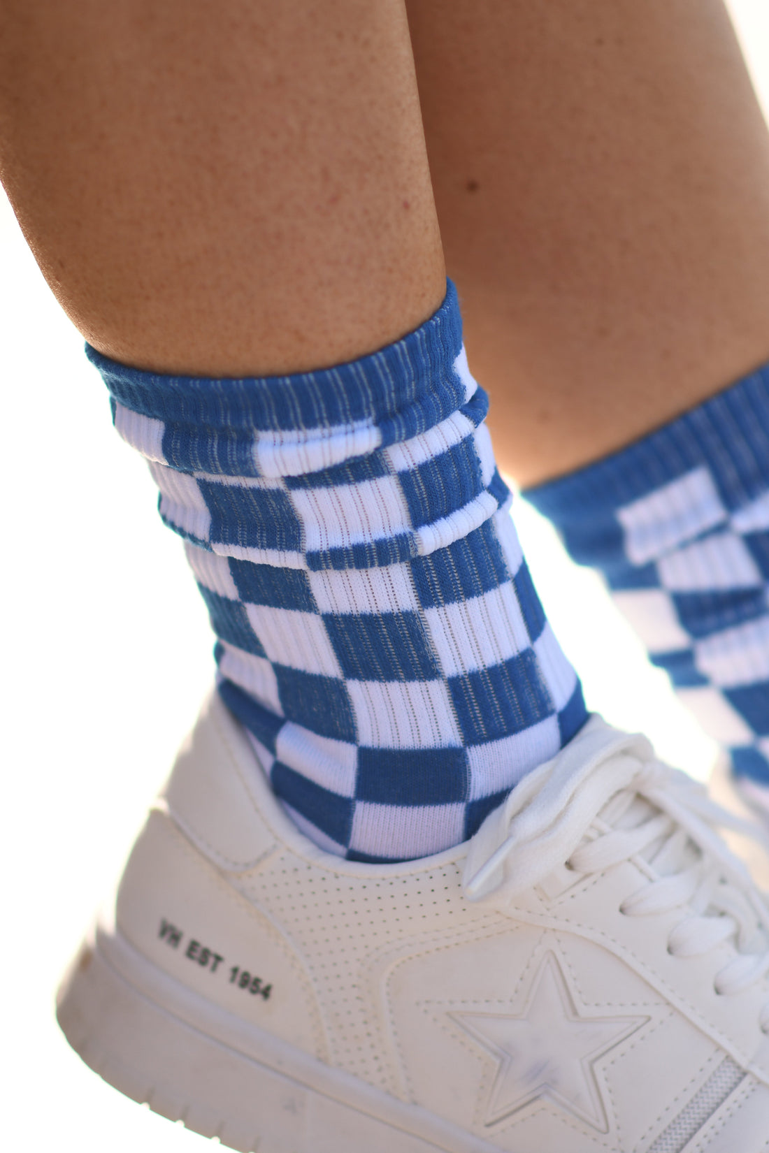 BLUE GAME DAY SOCKS