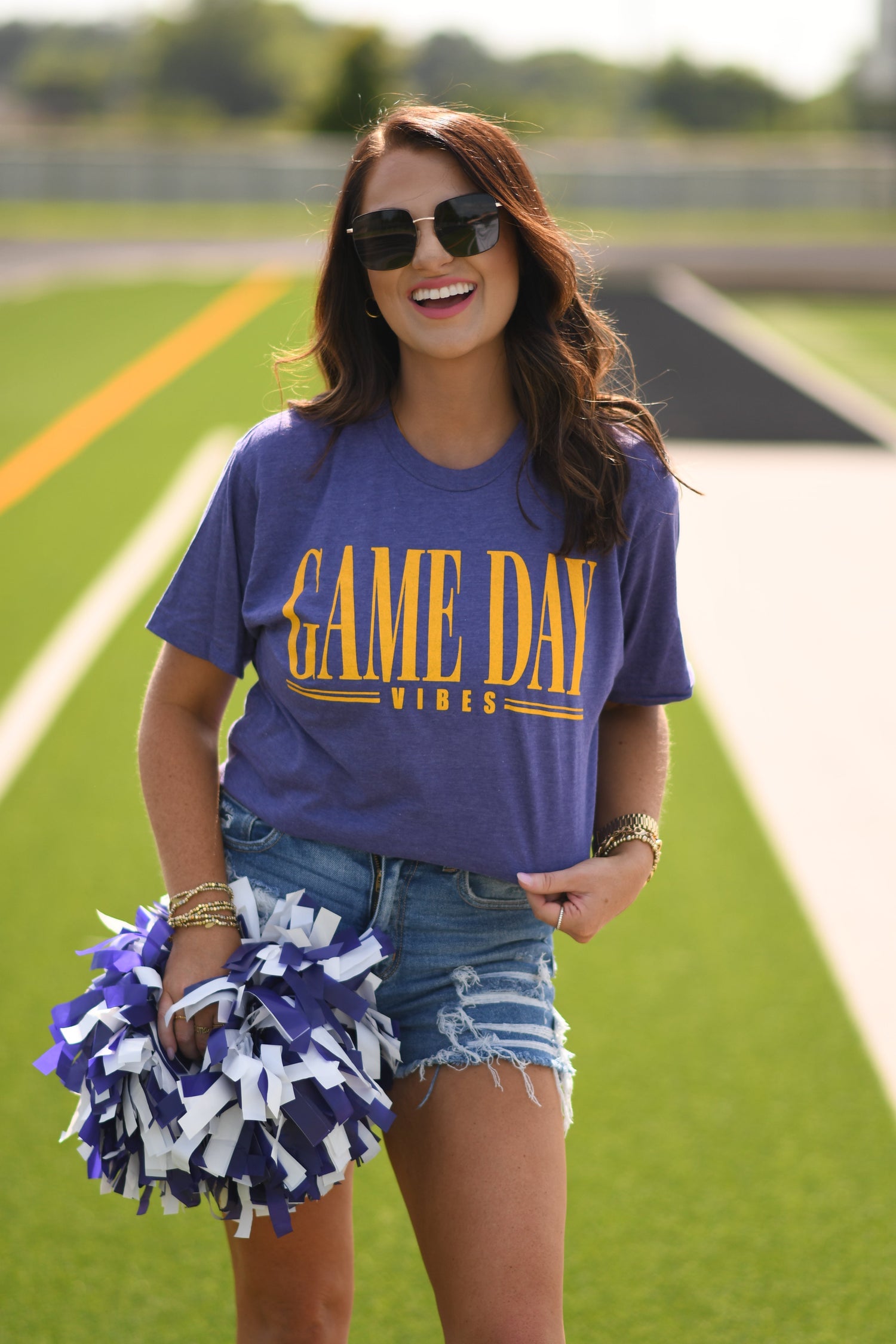 Purples &amp; Gold Game Day Vibes
