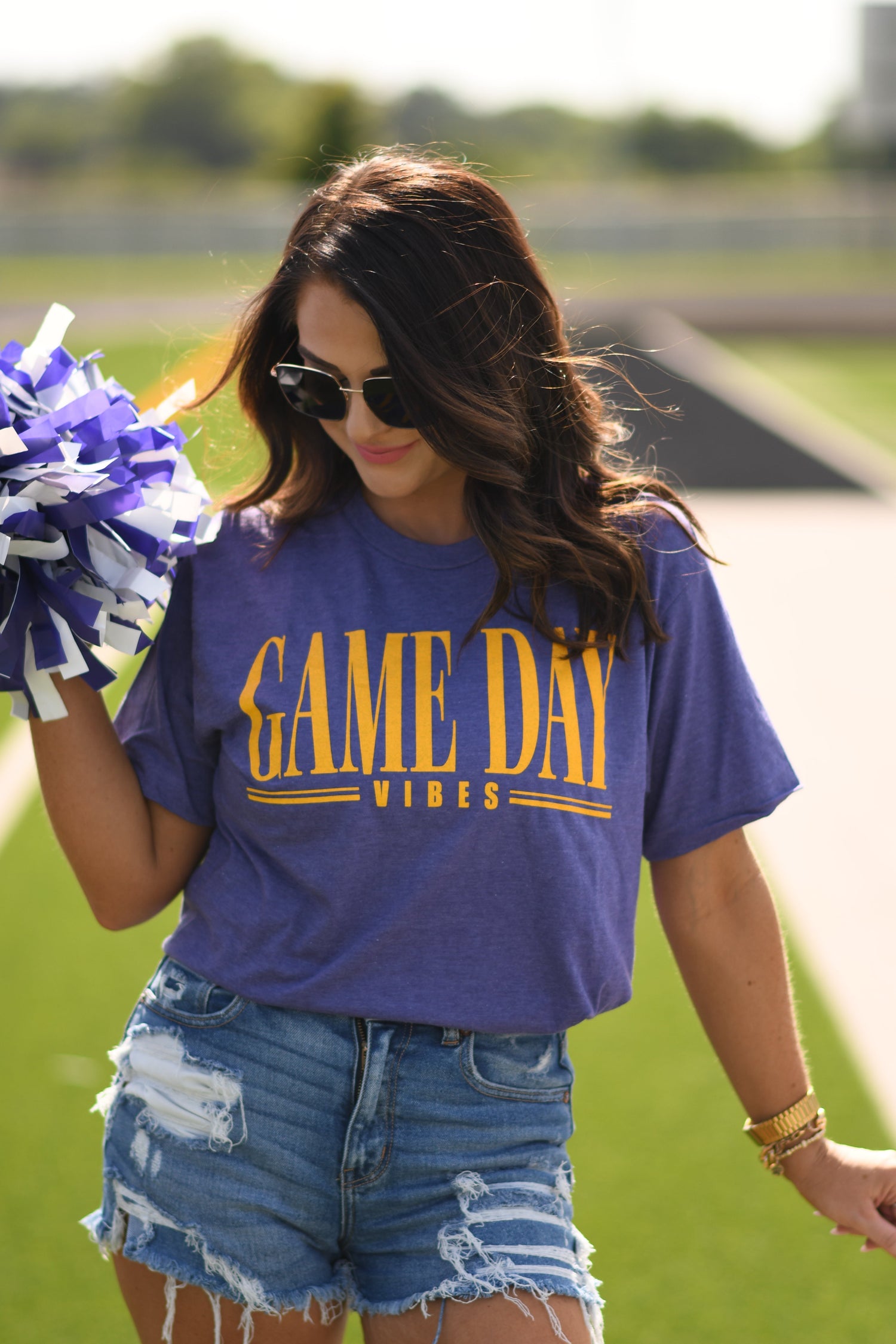 Purples &amp; Gold Game Day Vibes