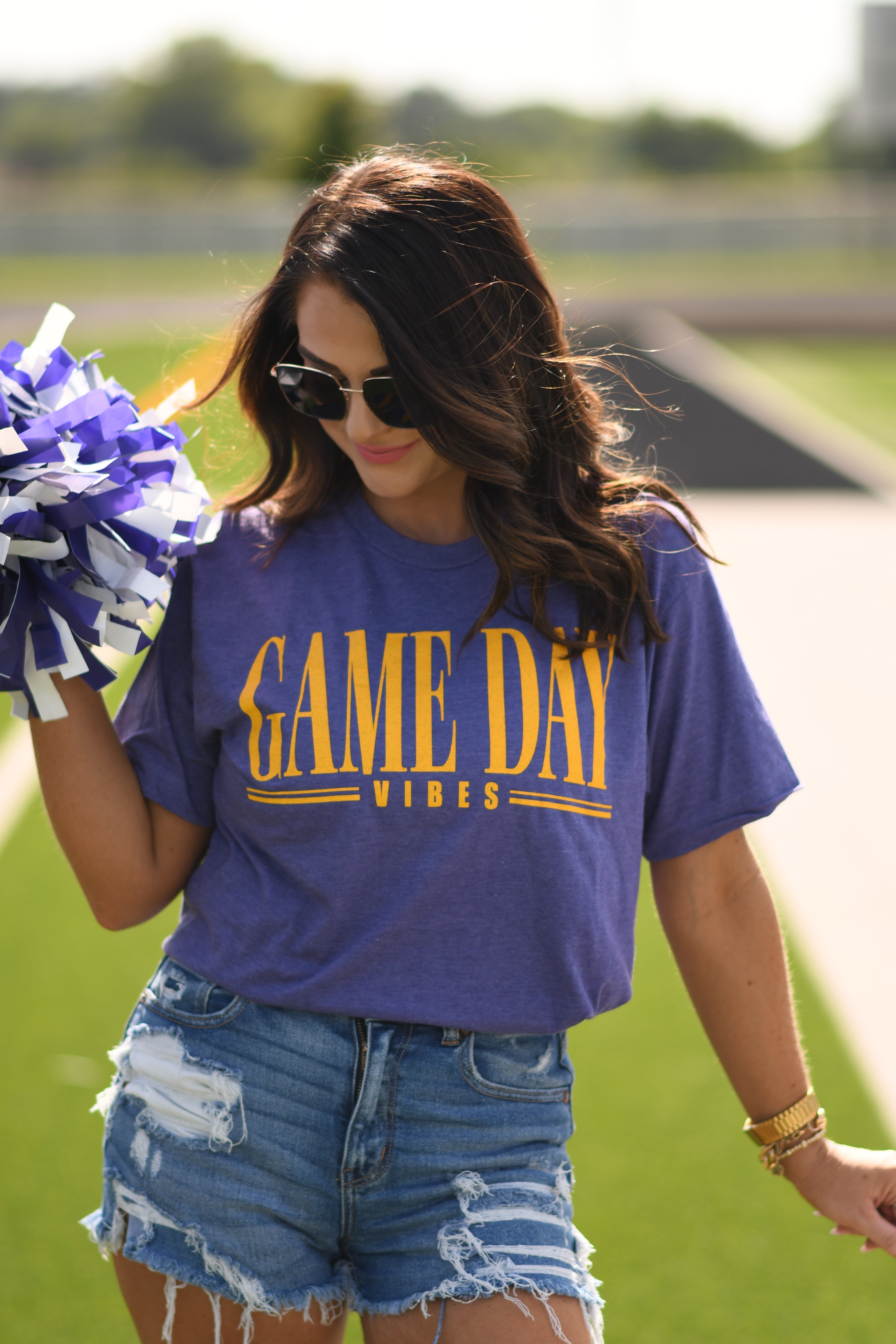 Purples &amp; Gold Game Day Vibes