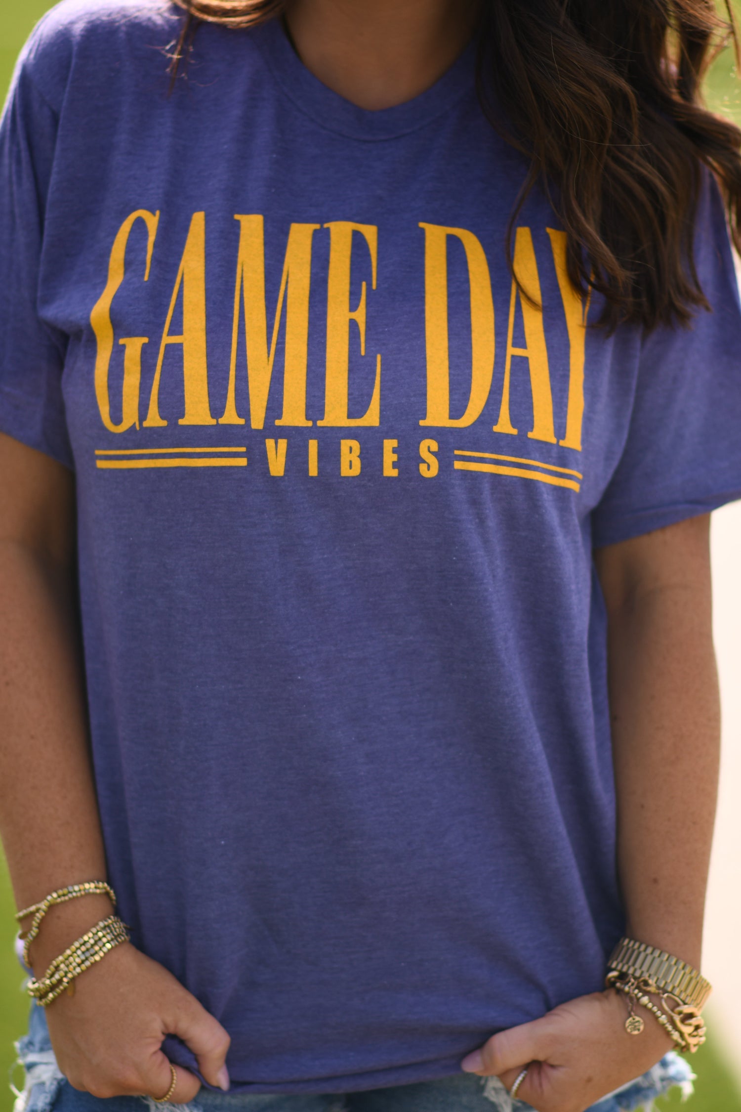 Purples &amp; Gold Game Day Vibes