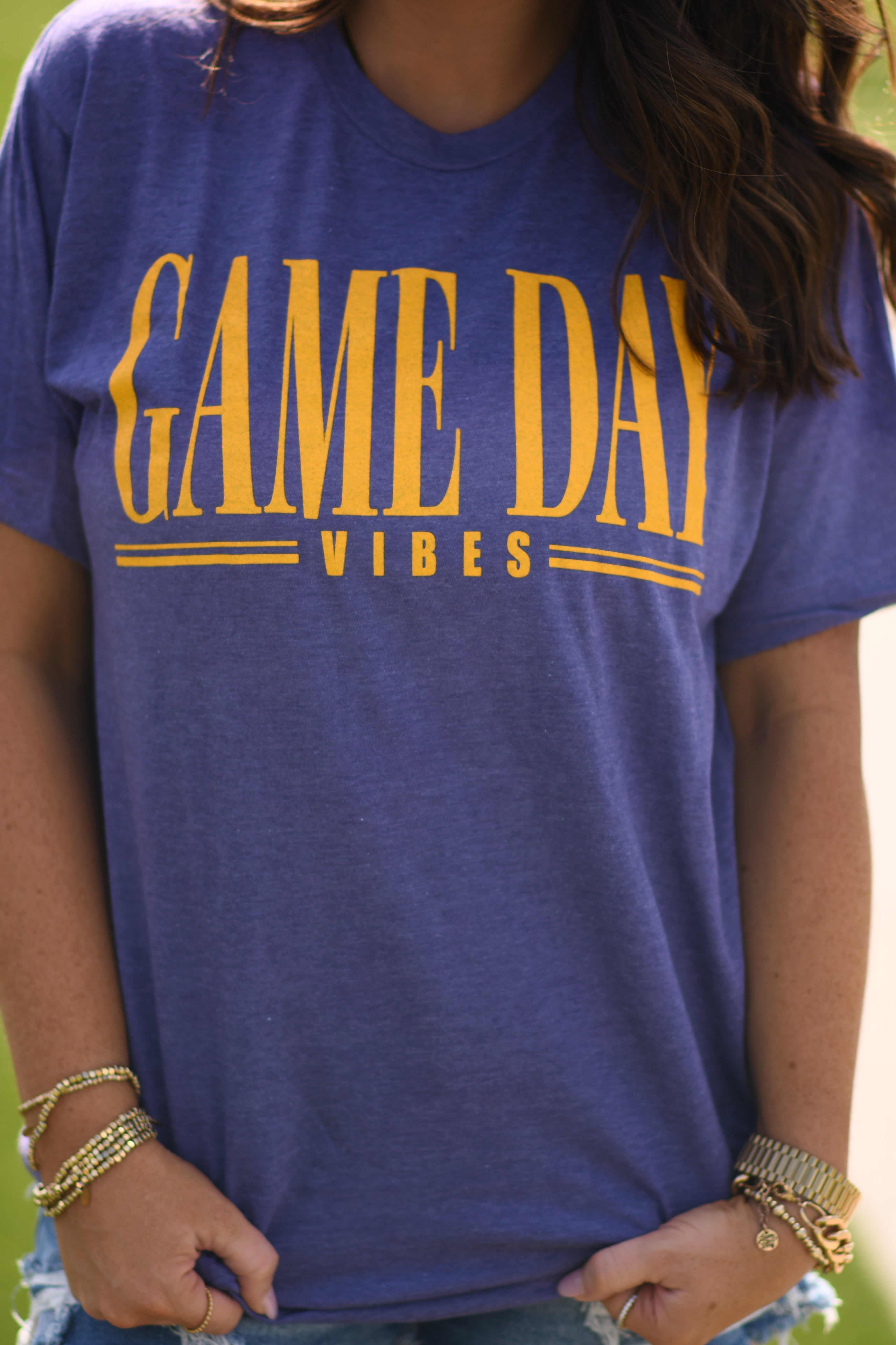Purples &amp; Gold Game Day Vibes