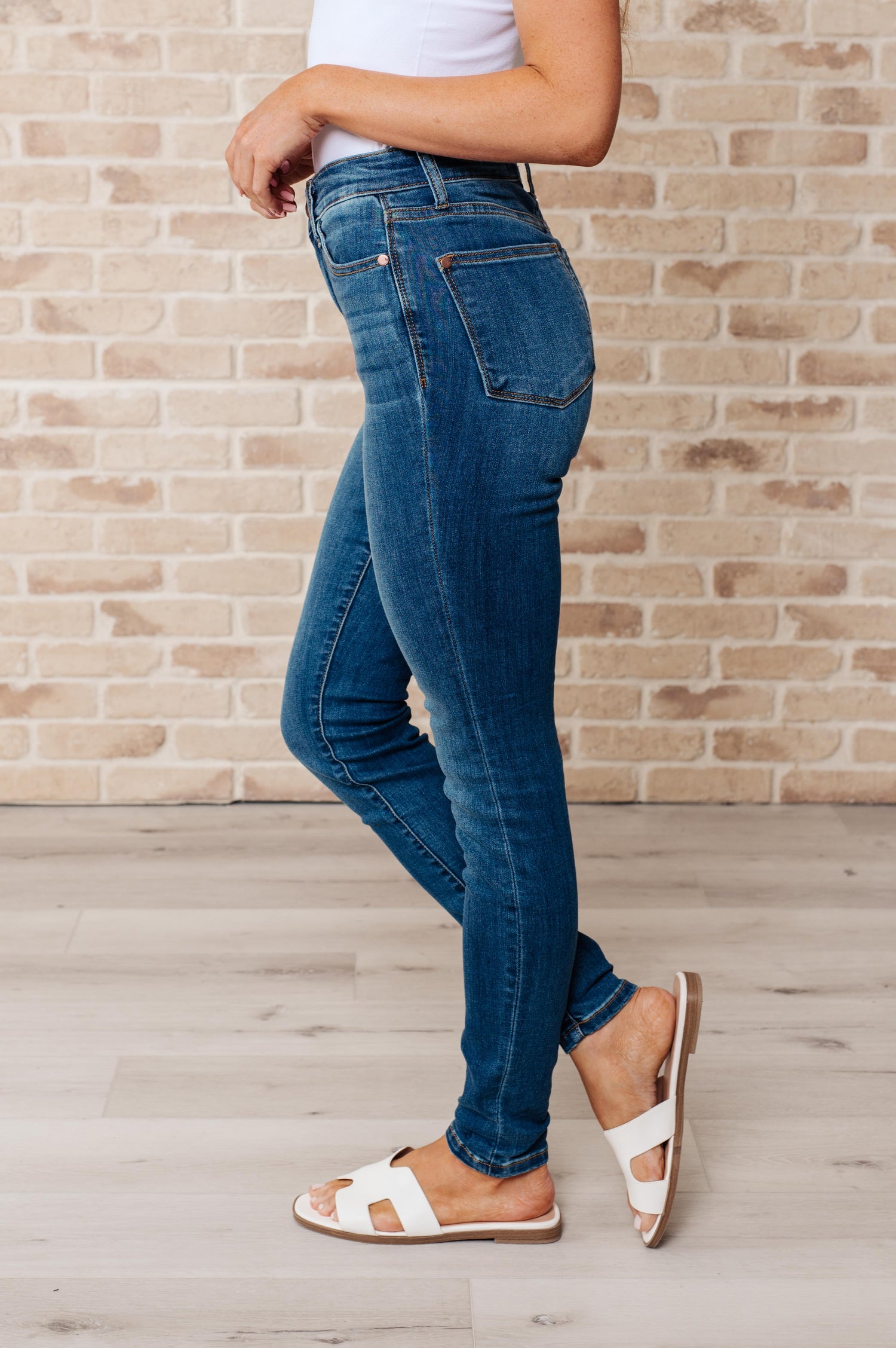 Denim Daphne High Rise Skinny Jeans