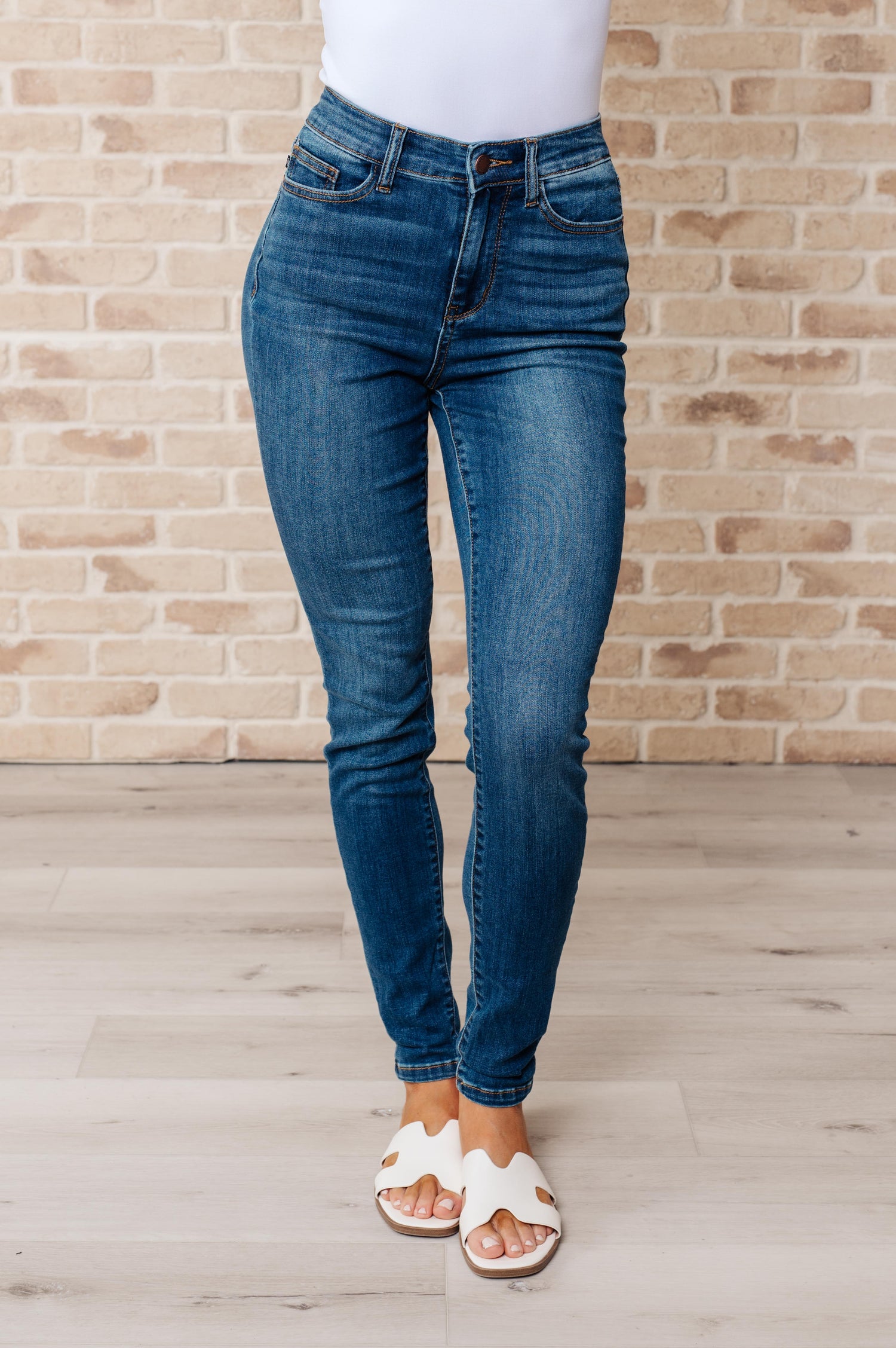 Denim Daphne High Rise Skinny Jeans