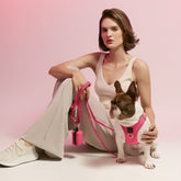 Harness - Step-In SoHo Dog Harness - Park Ave Pink