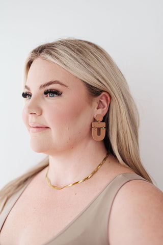 Accessories Dreamboat Earrings in Brown