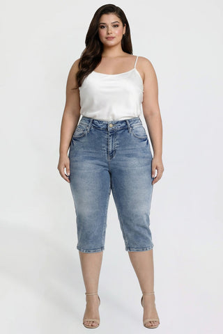 Women's Plus Capri with Side Slit