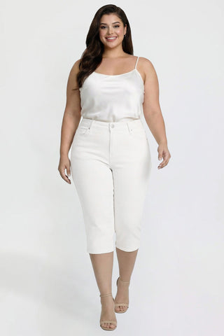 Women's Plus Capri with Side Slit
