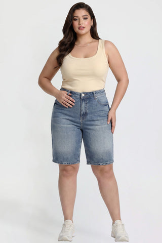 Women's Plus Relaxed Fit Jorts