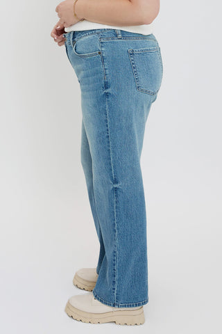 Women's Plus Luxe Wide Leg Jeans