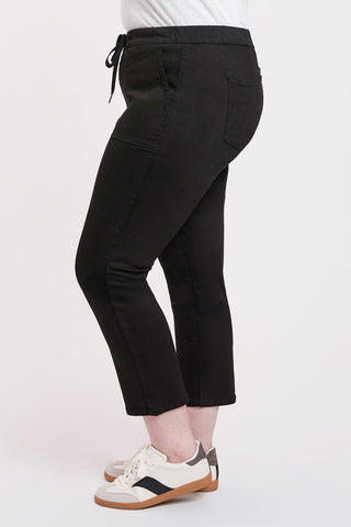 Pants Women's Plus High Rise Pull On Straight Jogger